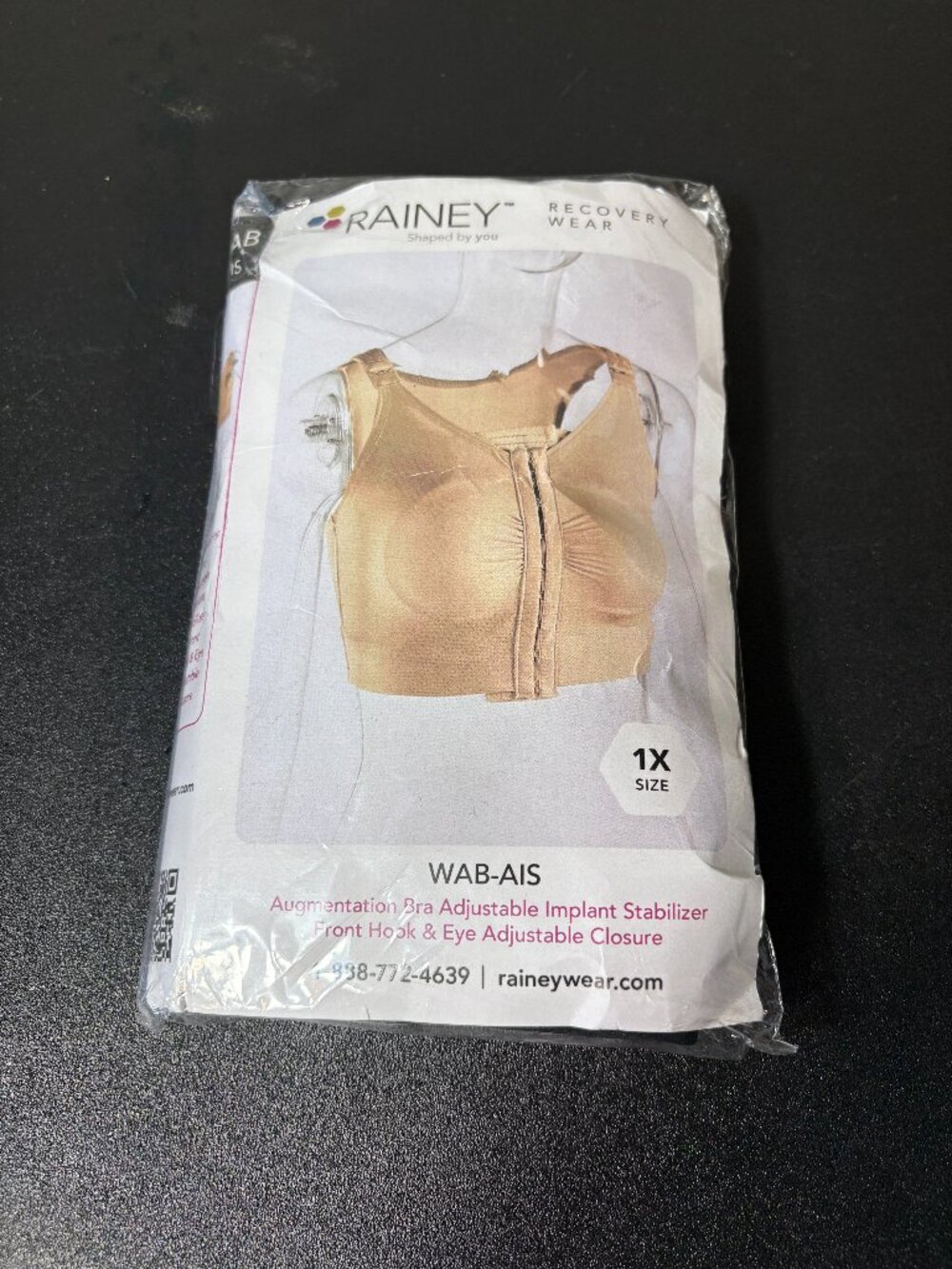 Black Rainey Recover Wear Bra size 1X
